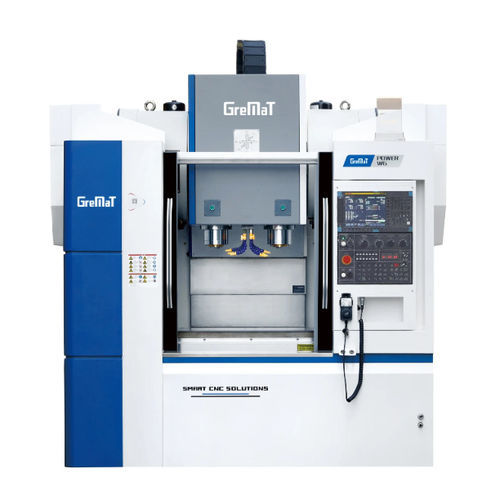 Fraiseuse CNC 3 axes - Power W6  - Nanjing Genvan Intelligent Equipment Co. Ltd. - verticale / avec table rotative / à deux broches