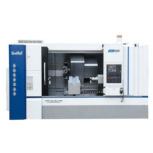 Centre de tournage CNC - DT500ES-1500  - Nanjing Genvan Intelligent Equipment Co. Ltd. - 3 axes / banc incliné / à deux broches