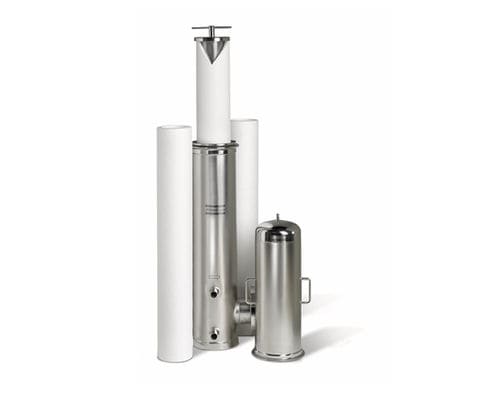 Cartouche filtrante obtenue par extrusion-soufflage - PBP-L - Atlas Copco Process Filtration - pour boisson / pour solvant / à eau