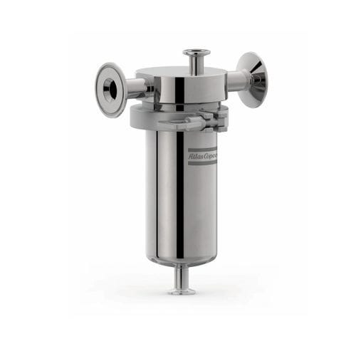 Carter de filtre à cartouche - SHM  - Atlas Copco Process Filtration - pour liquide / pour gaz / en acier inoxydable