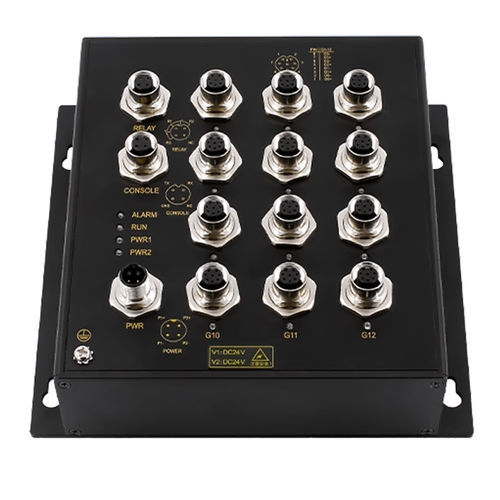 Commutateur Ethernet administrable - Admas8212G-M12-12GT series - Maisvch - 12 ports / de niveau 3 / gigabit