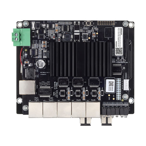 Commutateur Ethernet administrable - MES7108BP-2GF-2TPoE - Maisvch - 8 ports / 10/100BaseT(X) / de niveau 2