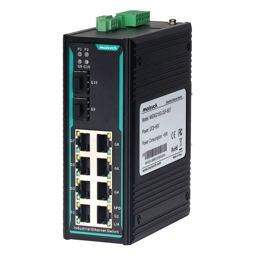 Commutateur Ethernet non administrable - MIEN3210G-2GF-8GT - Maisvch - 10 ports / de niveau 2 / gigabit