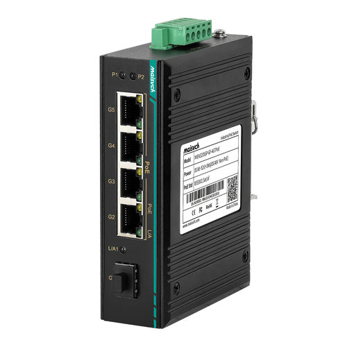 Commutateur Ethernet non administrable - MIEN3205GP-GF-4GTPoE - Maisvch - 5 ports / de niveau 2 / gigabit