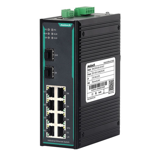 Commutateur Ethernet administrable - MISCOM7210G-2GF-8GT - Maisvch - 10 ports / de niveau 2 / gigabit