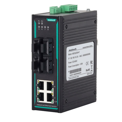 Commutateur Ethernet non administrable - MIEN2208-4F series - Maisvch - 8 ports / de niveau 2 / de fibre optique