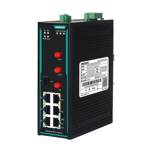 Commutateur Ethernet administrable - MISCOM7209W-3N25-GF-6GT - Maisvch - 7 ports / de niveau 2 / gigabit
