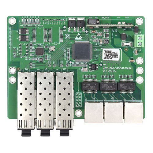 Commutateur Ethernet non administrable - MES3106G-3GF-3GT - Maisvch - 6 ports / de niveau 2 / gigabit