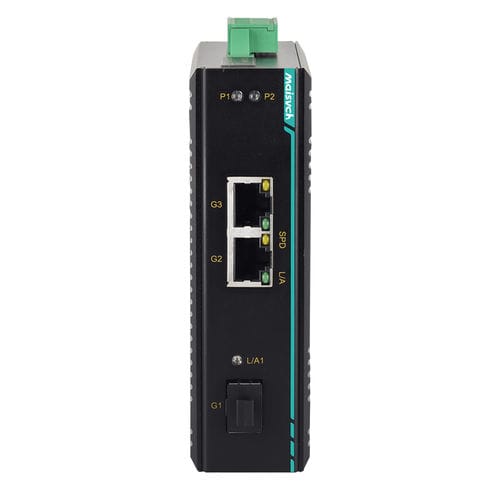 Convertisseur média - MIEN1203G-GF-2GT - Maisvch - Ethernet vers fibre optique / sur rail DIN