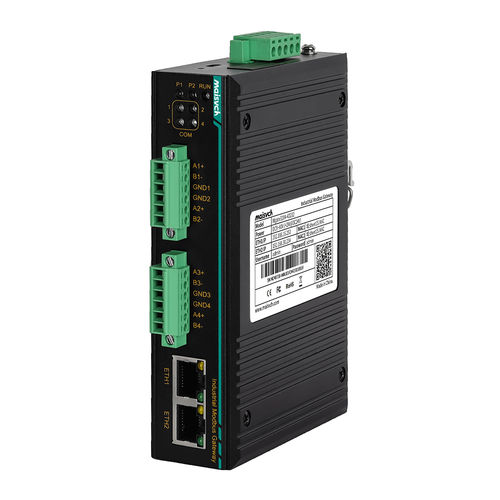 Passerelle de communication - Mgate3204 series - Maisvch - industrielle / Ethernet / RS-232
