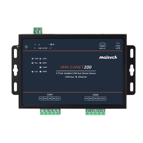Convertisseur de protocole - MW-CANET200 - Maisvch - de fréquence / bus CAN vers Ethernet / Modbus TCP