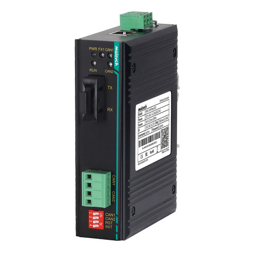 Convertisseur de protocole - MW-CANFiber500 series - Maisvch - de température / Ethernet / en fibre optique