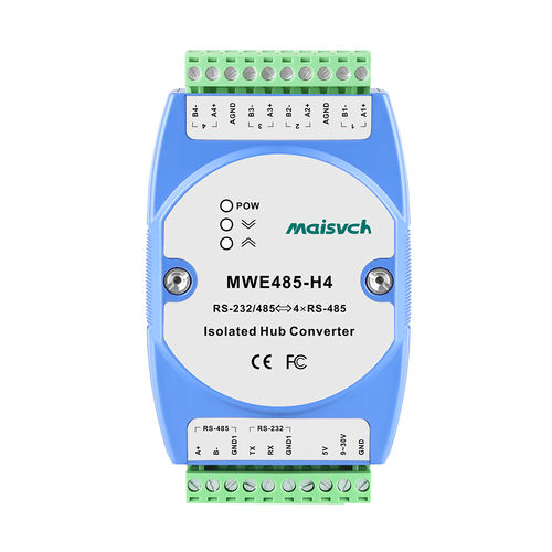 Convertisseur série - MWE485-H4 - Maisvch - RS-232 vers RS-485 / sur rail DIN / industriel