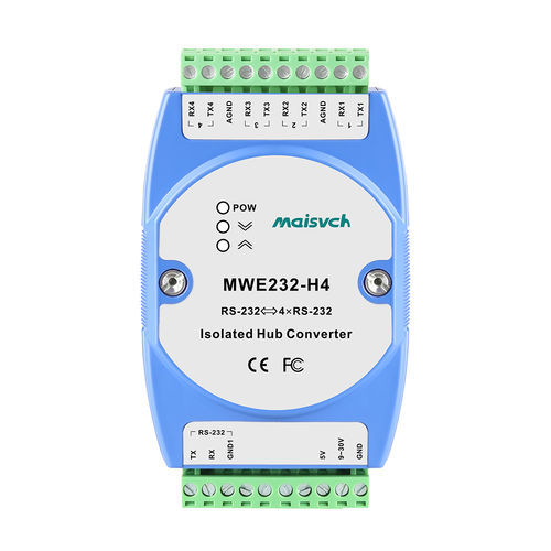 Convertisseur série - MWE232-H4 - Maisvch - de protocole / sur rail DIN / industriel