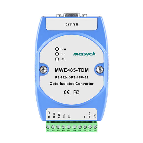 Convertisseur série - MWE485-TDM - Maisvch - fieldbus / RS-232 vers RS-485 / RS-232 vers RS-422