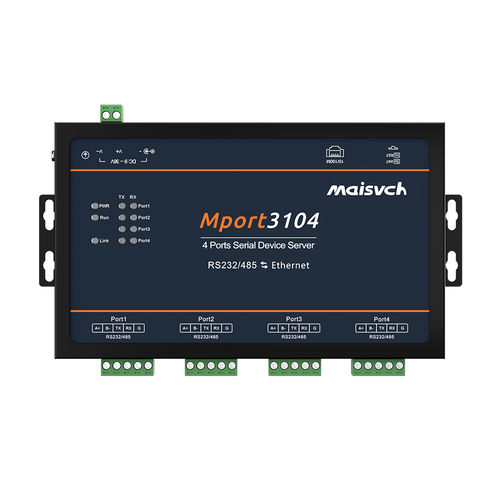 Serveur de périphérique RS-485 - Mport3104 - Maisvch - LAN / Modbus RTU / RS-422