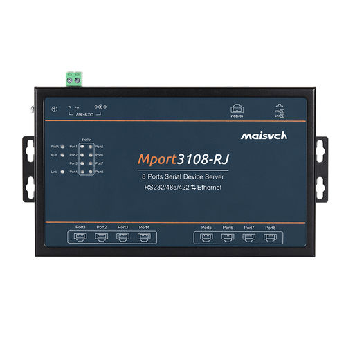 Serveur de périphérique RS-485 - Mport3108-RJ - Maisvch - RS-422 / RS232 / Ethernet