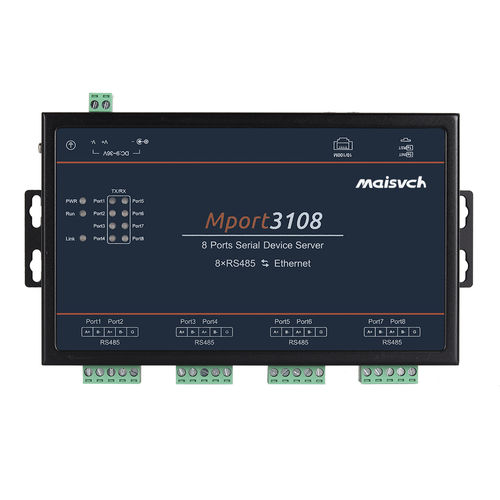 Serveur de périphérique RS-485 - Mport3108-485 - Maisvch - Ethernet / RJ45 / 8 ports