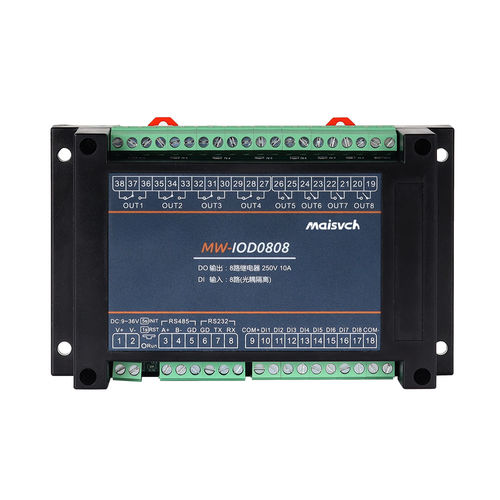 Module E/S numérique - MW-IOD0808 - Maisvch - RS-485 / Modbus RTU / RS232