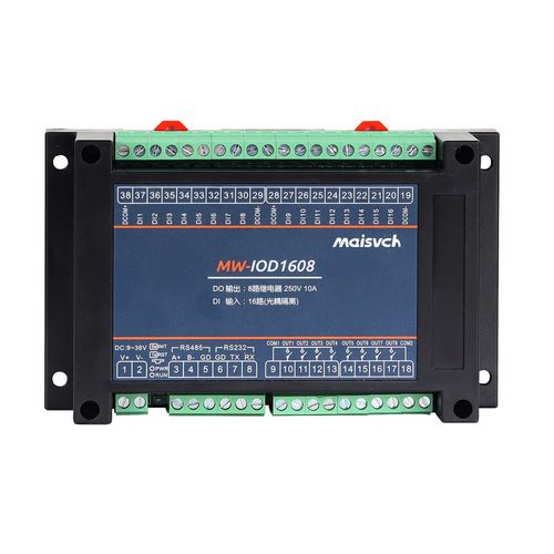 Module E/S numérique - MW-IOD1608 - Maisvch - RS-485 / Modbus RTU / RS232