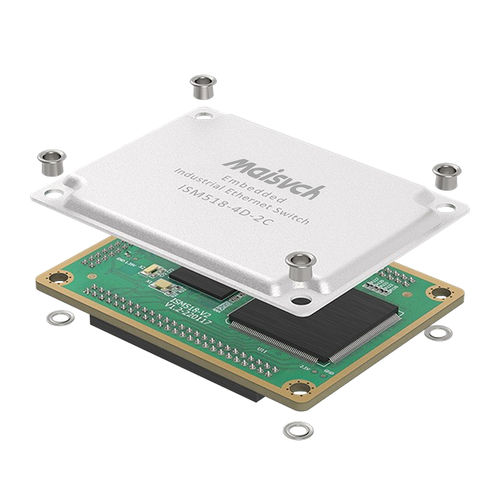 Module commutateur Ethernet administrable - ISM518-4D-2C - Maisvch - 8 ports / de niveau 2 / série