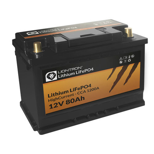 Batterie LiFePO4 - Liontron Ltd. - de bloc / 12 V / CE