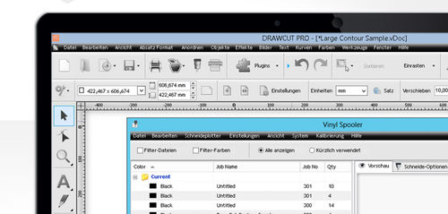 Logiciel de commande - DrawCut PRO - SECABO - de découpe / de process / d'emboutissage profond