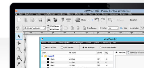 Logiciel de commande - DrawCut LITE - SECABO - de découpe / de process / 32/64-bit Windows system