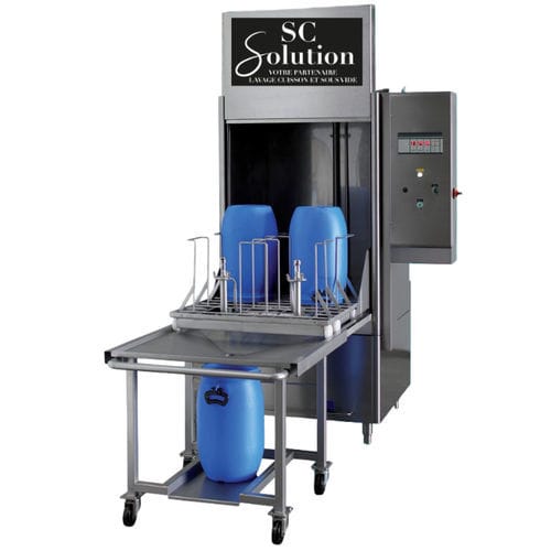 Machine de lavage à eau - C87 - SC Solution - automatique / pour fûts / avec panier