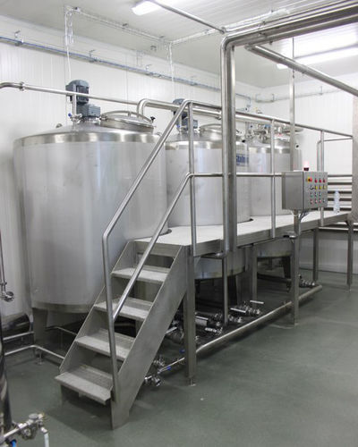 Cuve de mélange - Stalmont R. Duda i Wspólnicy Spółka Jawna - jus de fruit / en inox / cylindrique