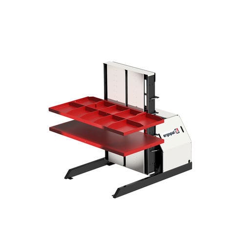 Retourneur de pile stationnaire - PW-18DC-P - ergopal GmbH - totalement automatique / grand format / pour emballage
