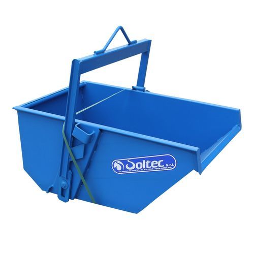 Benne à terre et à gravats en métal - Soltec srl