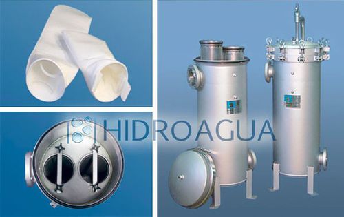Filtre à sac - GRUPO COMERCIALIZADOR HIDROAGUA, S.A. DE C.V. - à eau / avec cartouche / à manche