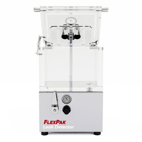 Testeur d'étanchéité pour emballage sous-vide - FP110808 - FlexPak Leak Detectors Inc. - à chambre sous vide / de pression / numérique