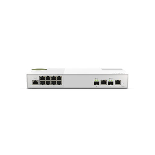 Commutateur Ethernet administrable - QSW-M2108-2C - QNAP - 10 ports / de niveau 2 / 2.5 GbE