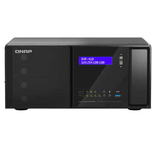 Serveur de stockage - QVP-41B - QNAP - NAS / audio / vidéo