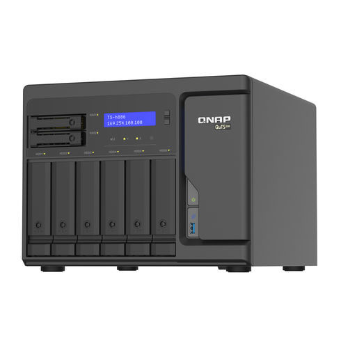 Serveur de stockage - TS-h886 - QNAP - vidéo / tour / Intel® Xeon