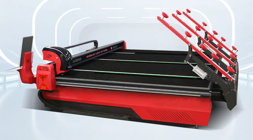 Machine de découpe pour verre - TP-CNC-A series - Shandong Truetec Machinery Co., Ltd. - au diamant / de plaques / CNC