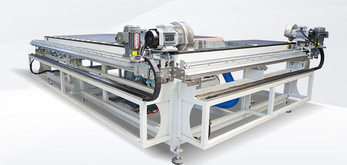 Table de coupe avec suppression des bords - CMD03 - Shandong Truetec Machinery Co., Ltd. - pour verre