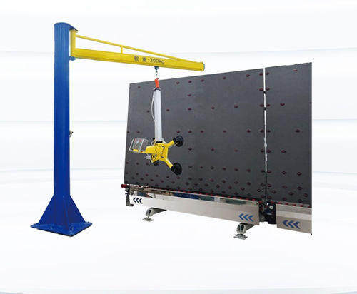 Palonnier à ventouse pour plaque de verre - HP-GQ-S series - Shandong Truetec Machinery Co., Ltd. - monopoutre / pivotant à 90°