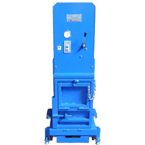Compacteur de déchets mélangés - Saemah Co.,Ltd - stationnaire / vertical / chargement frontal