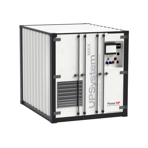 Groupe électrogène à pile à combustible à hydrogène - UPSystem MAX - Power Up - triphasé / en container / refroidi par air