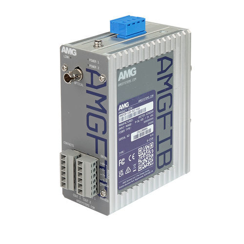 Convertisseur numérique - AMGFIB-1SD-3CC-S1B - AMG Systems - RS-485 / RS422 / sur rail DIN