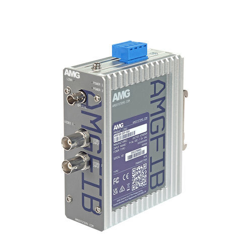 Convertisseur numérique - AMGFIB-2VT-M1A  - AMG Systems - de vidéo / CVBS / sur rail DIN