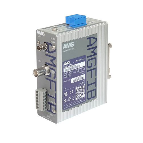 Convertisseur numérique - AMGFIB-1VR-3CC-S1B - AMG Systems - de vidéo / CVBS / sur rail DIN