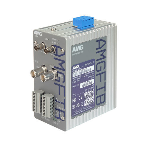 Convertisseur numérique - AMGFIB-1VR-3CC-S1B-D - AMG Systems - de vidéo / CVBS / sur rail DIN