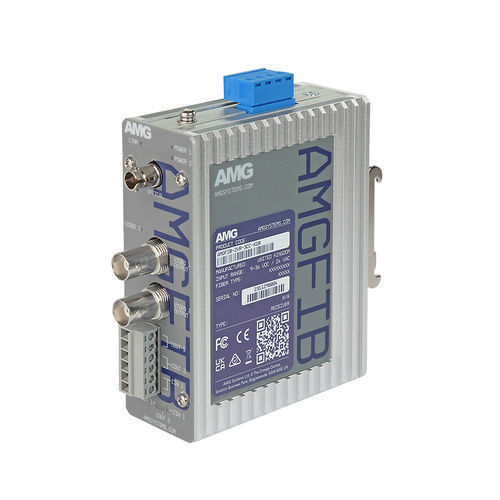 Convertisseur numérique - AMGFIB-2VR-3CC-S1B - AMG Systems - de vidéo / CVBS / sur rail DIN
