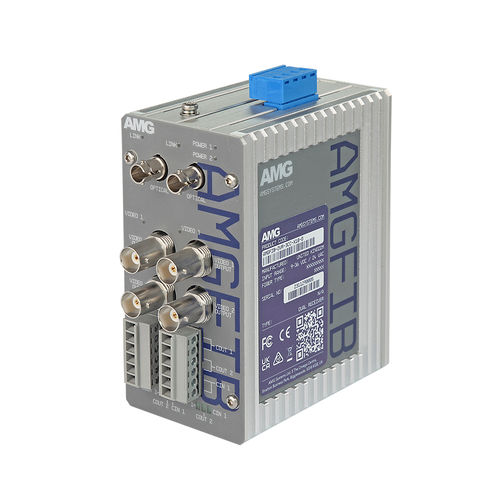 Convertisseur numérique - AMGFIB-2VR-3CC-S1B-D - AMG Systems - de vidéo / CVBS / sur rail DIN
