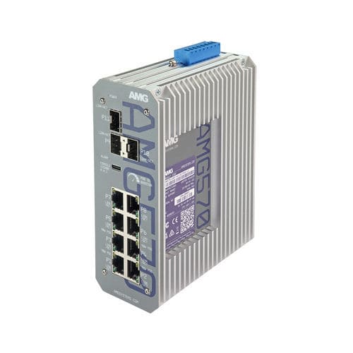 Commutateur Ethernet administrable - AMG570-4GBT-4G-3S-P290-LV - AMG Systems - 11 ports / Gigabit Ethernet / de niveau 3