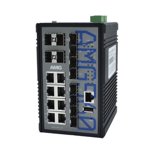 Commutateur Ethernet administrable - AMG560-8G-8S-4XS  - AMG Systems - 20 ports / de niveau 2 / Gigabit Ethernet